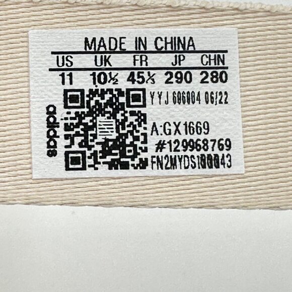 Men's Adidas The Indoor Cycling  Shoes Off White Shadow Maroon 3Bolt GX1669 Sz11 - Picture 11 of 13